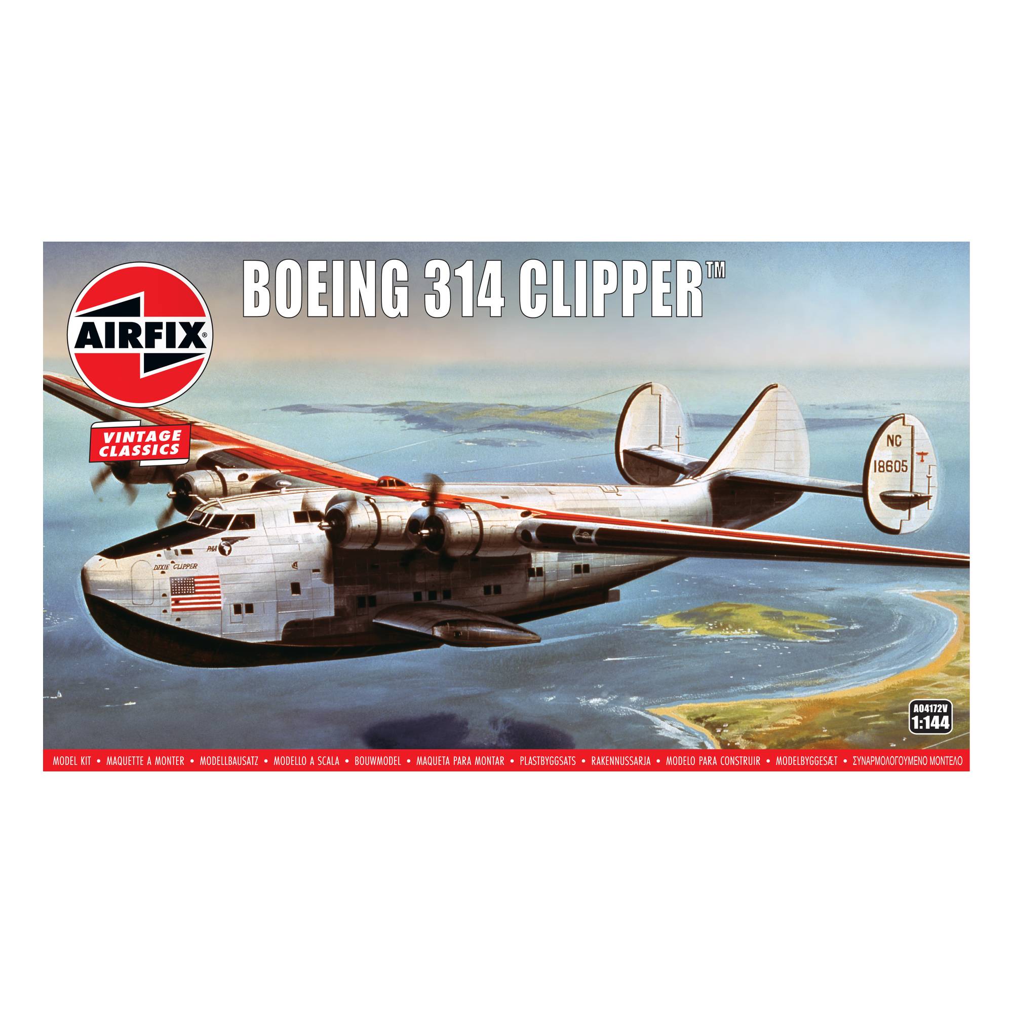 Airfix Boeing 314 Clipper Model Kit 1:144
