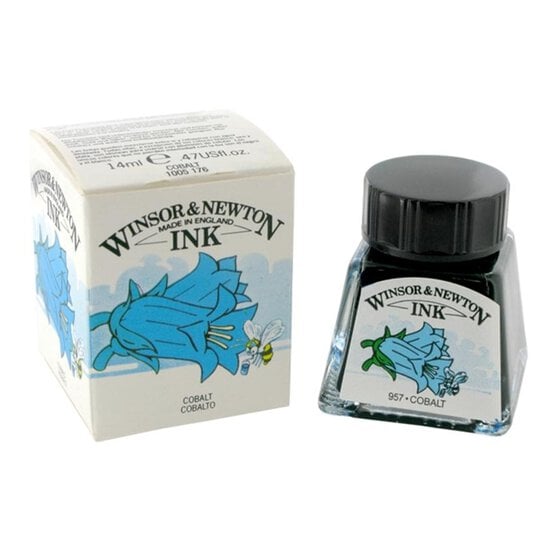 Winsor & Newton Cobalt Drawing Ink 14ml
