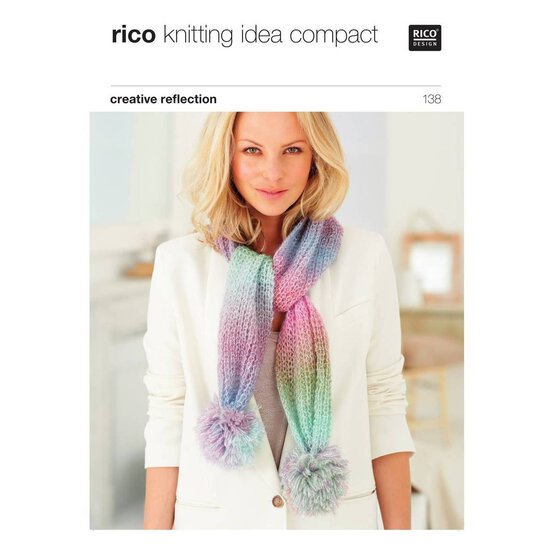 Rico Creative Reflection Scarves Digital Pattern 138