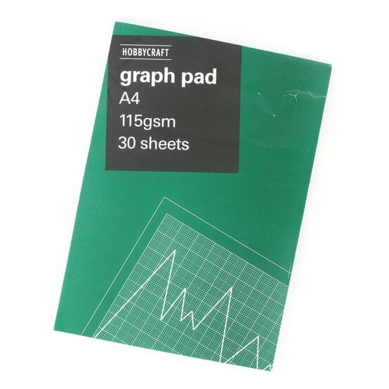 Graph Paper Pad A4 30 Sheets