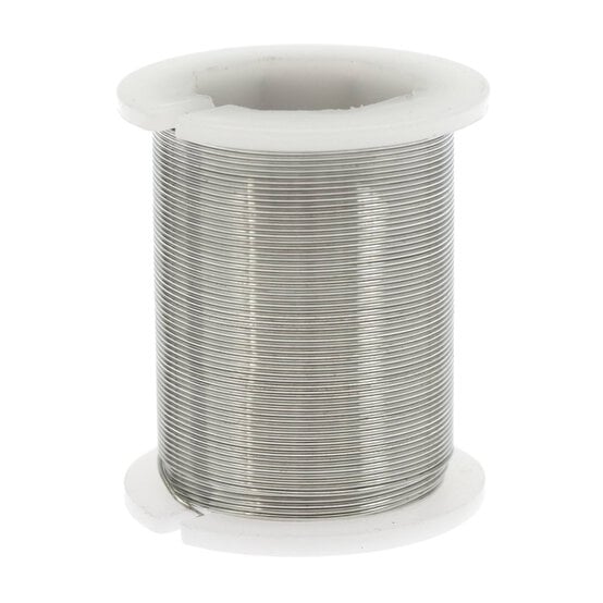 Silver 24 Gauge Beading Wire 20m