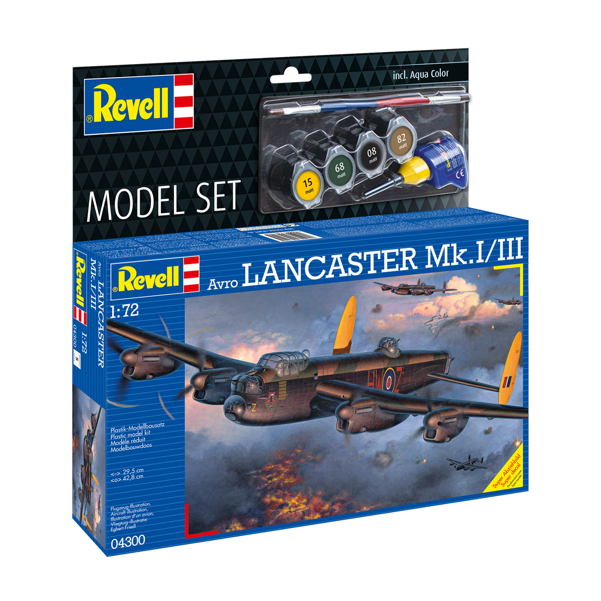Revell Lancaster Mk.I-III Model Set 1:72