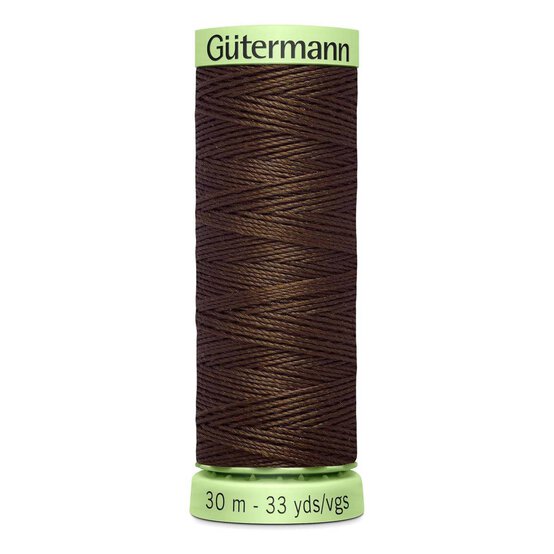 Gutermann Brown Top Stitch Thread 30m (694)