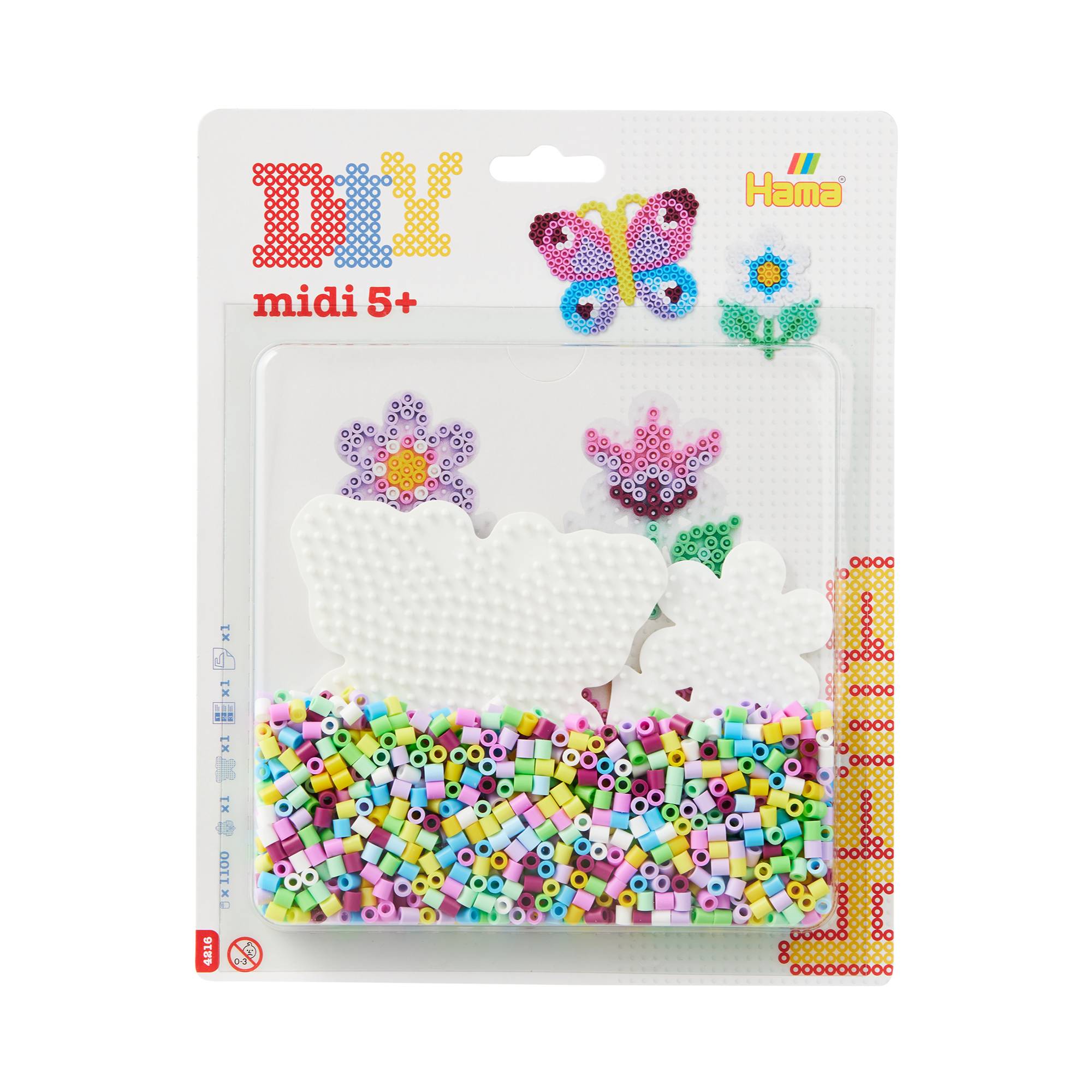 Hama Beads Butterfly and Flower Set