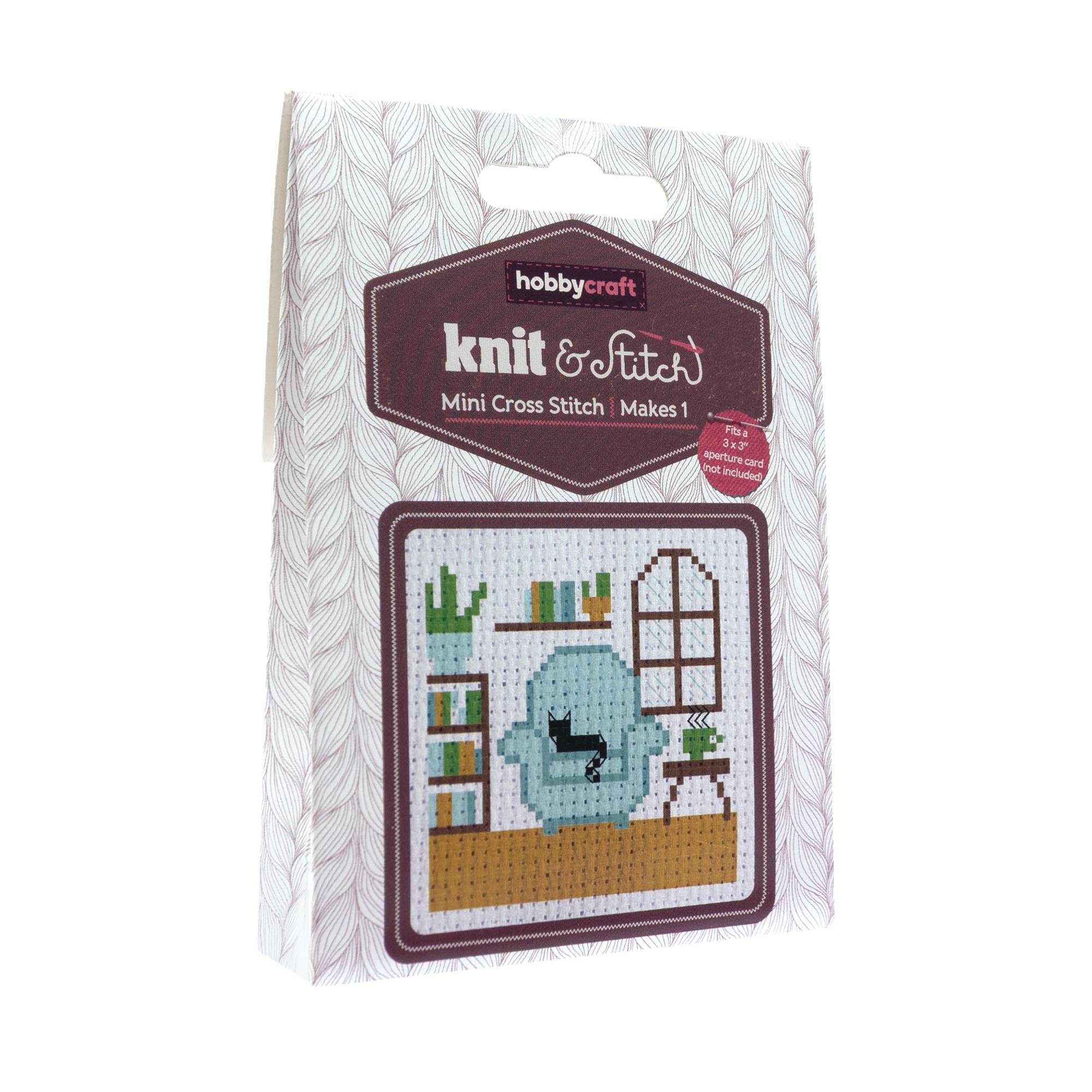 Mini Home Cross Stitch Kit