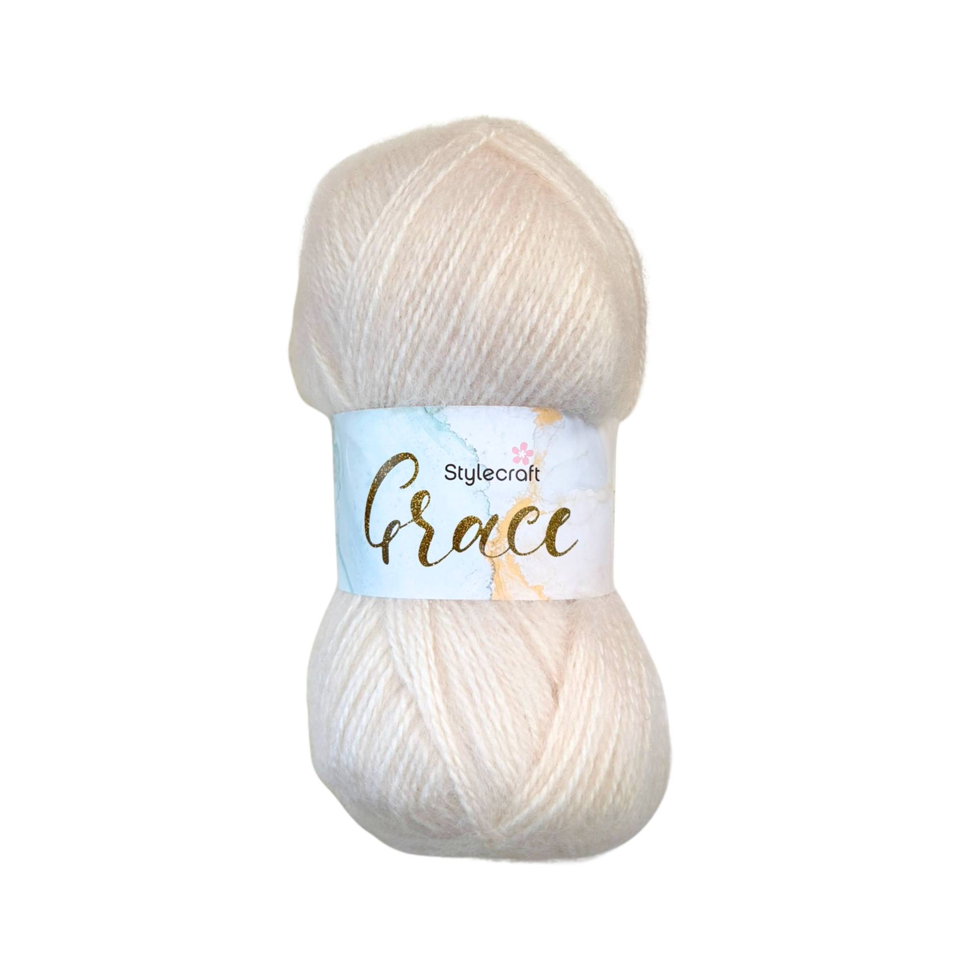 Stylecraft Oyster Grace Aran 100g