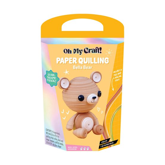Oh My Craft! Paper Quilling Bella Bear Kit
