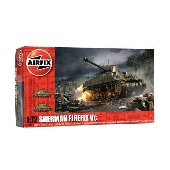 Airfix Sherman Firefly Vc Model Kit 1:72