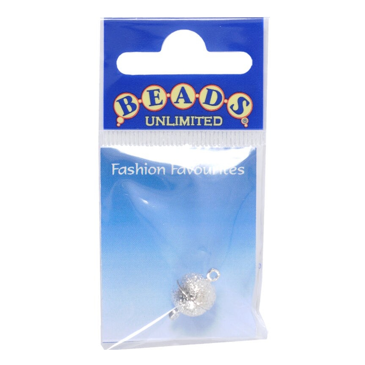 Beads Unlimited Stardust Magnetic Silver Clasp 10mm
