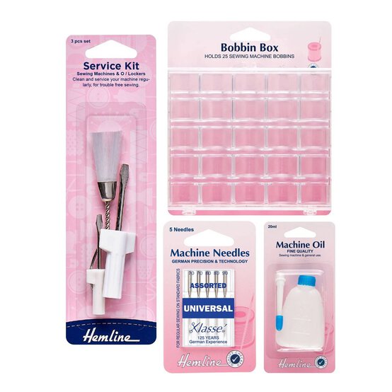 Hemline Sewing Machine Accessories Bundle