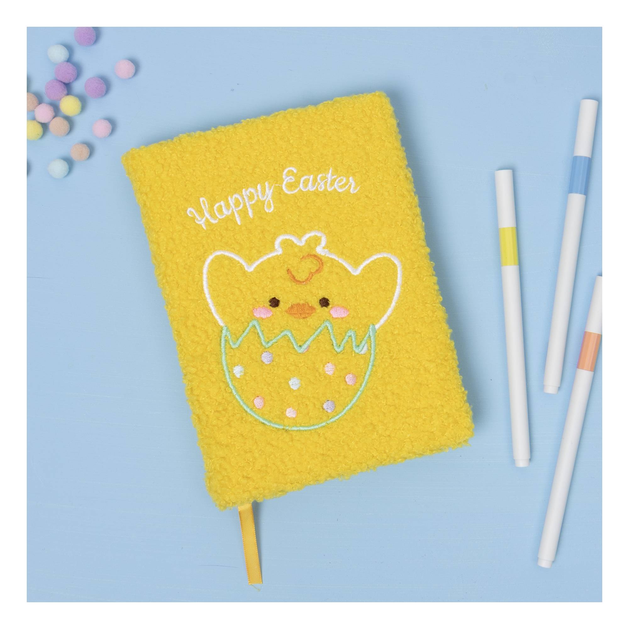 Plush Chick Notebook A5
