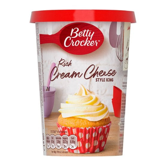Betty Crocker Rich Cream Cheese Style Icing 400g