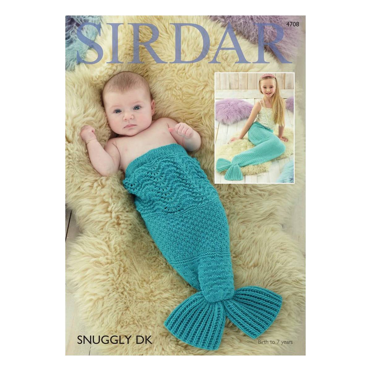 Sirdar Snuggly DK Mermaid Tail Digital Pattern 4708