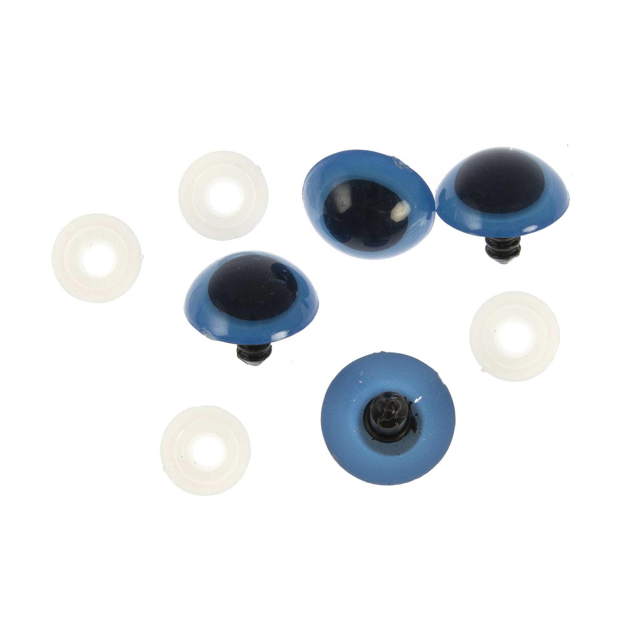 Blue Toy Safety Eyes 4 Pack