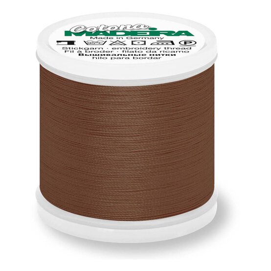 Madeira Coffee Brown Cotona 30 Thread 200m (678)