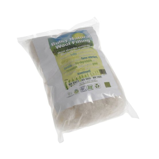 Natural Wool Toy Filling 100g