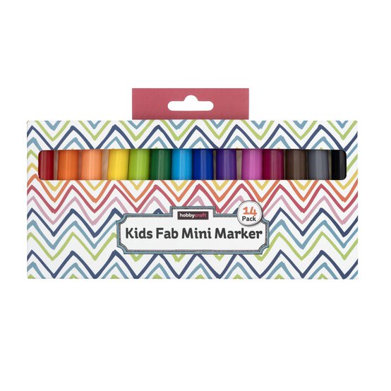 Fab Mini Markers 14 Pack