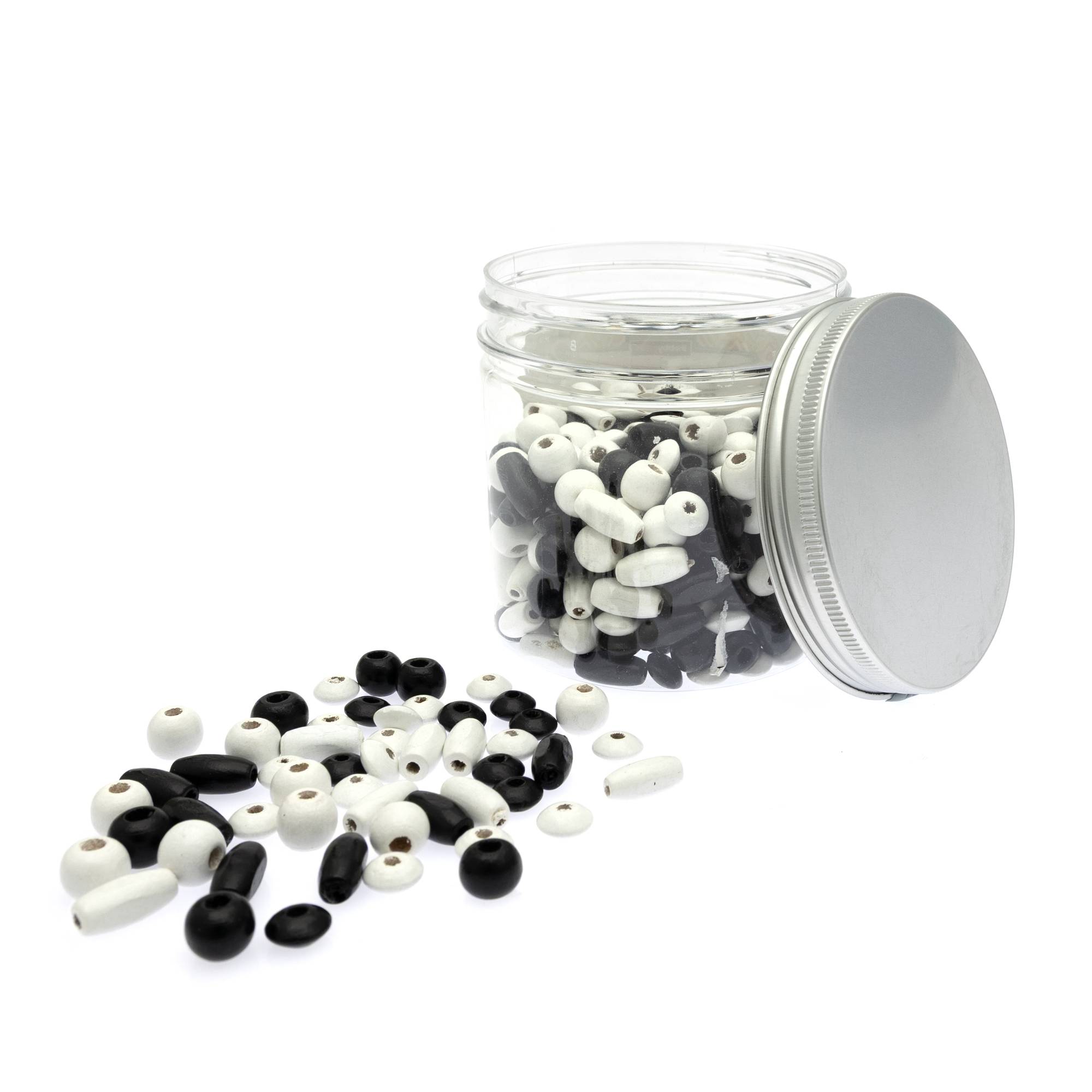 Black and White Beads Tub
