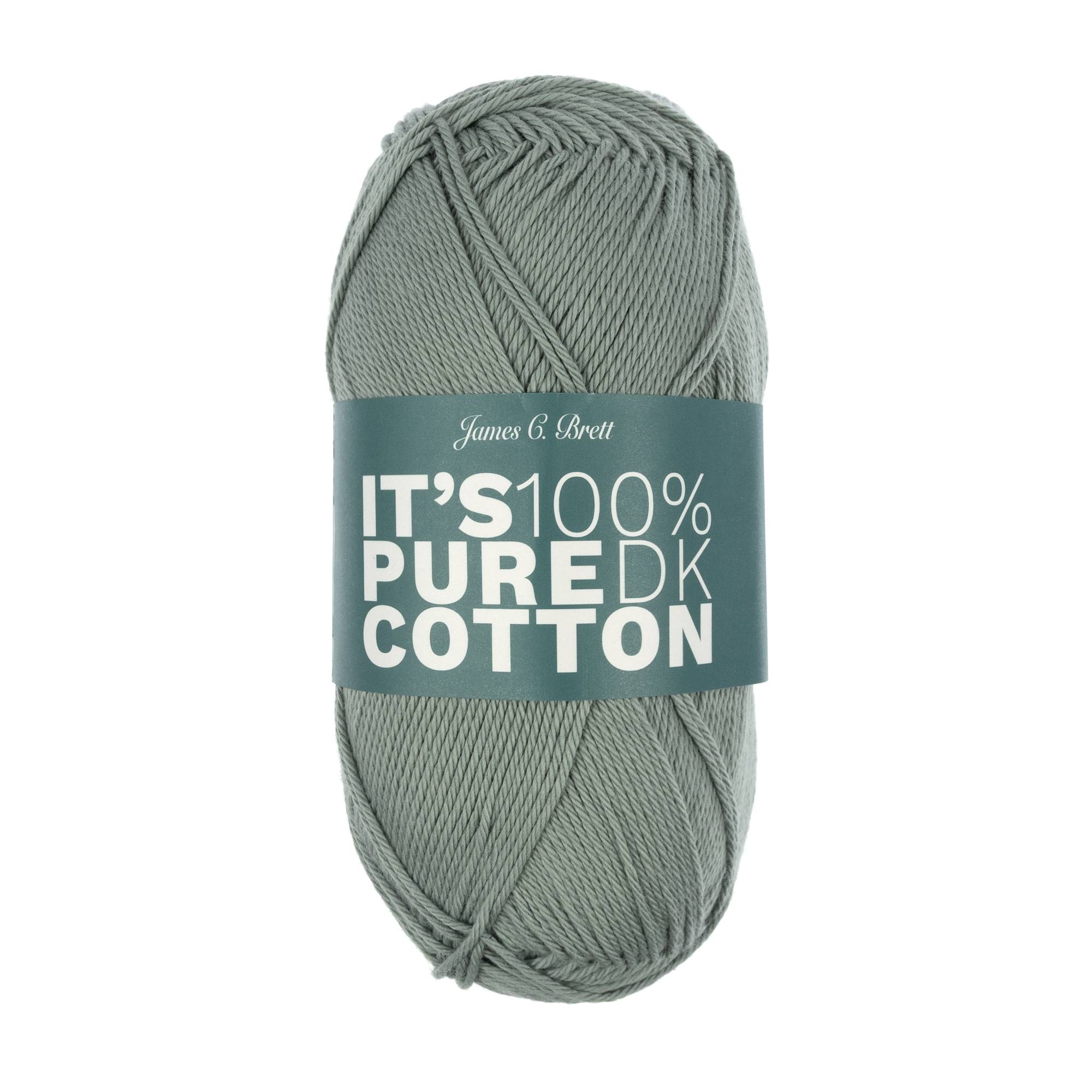 James C Brett Sage It’s Pure Cotton Yarn 100g