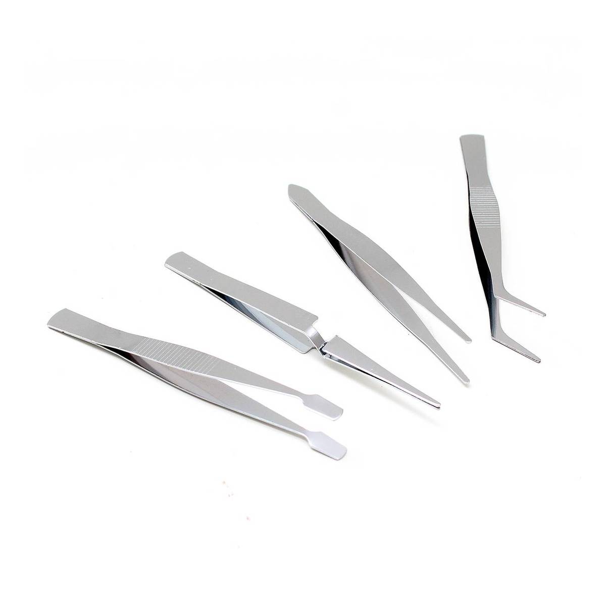 Tweezers 4 Pack