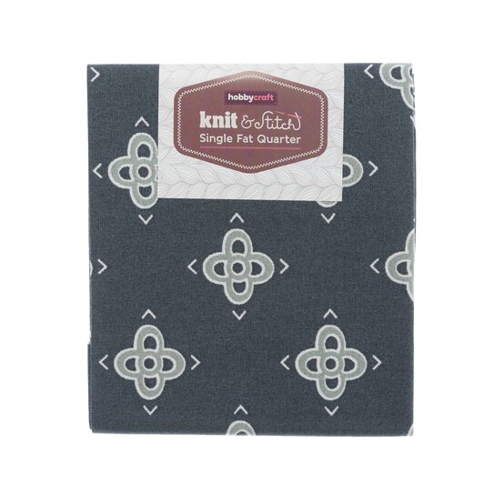 Grey Arrow Single Cotton Fat Quarter