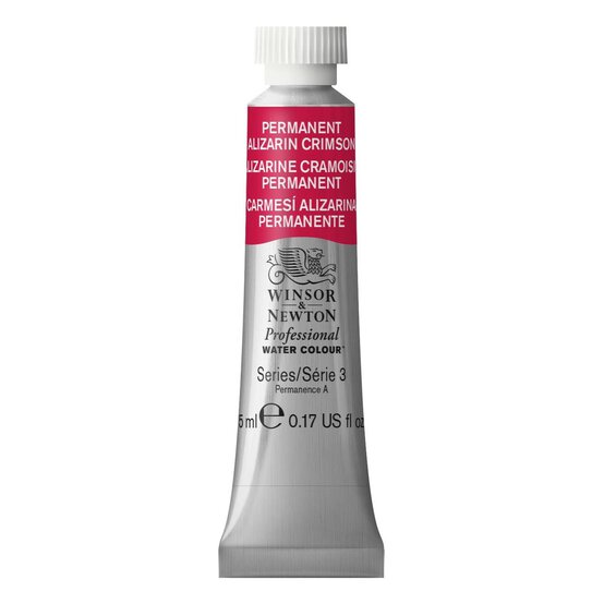 Winsor & Newton Permanent Alizarin Crimson Professional Watercolour Tube 5ml