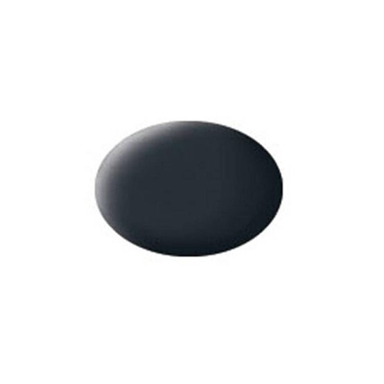 Revell Anthracite Grey Matt Aqua Colour Acrylic Paint 18ml (109)