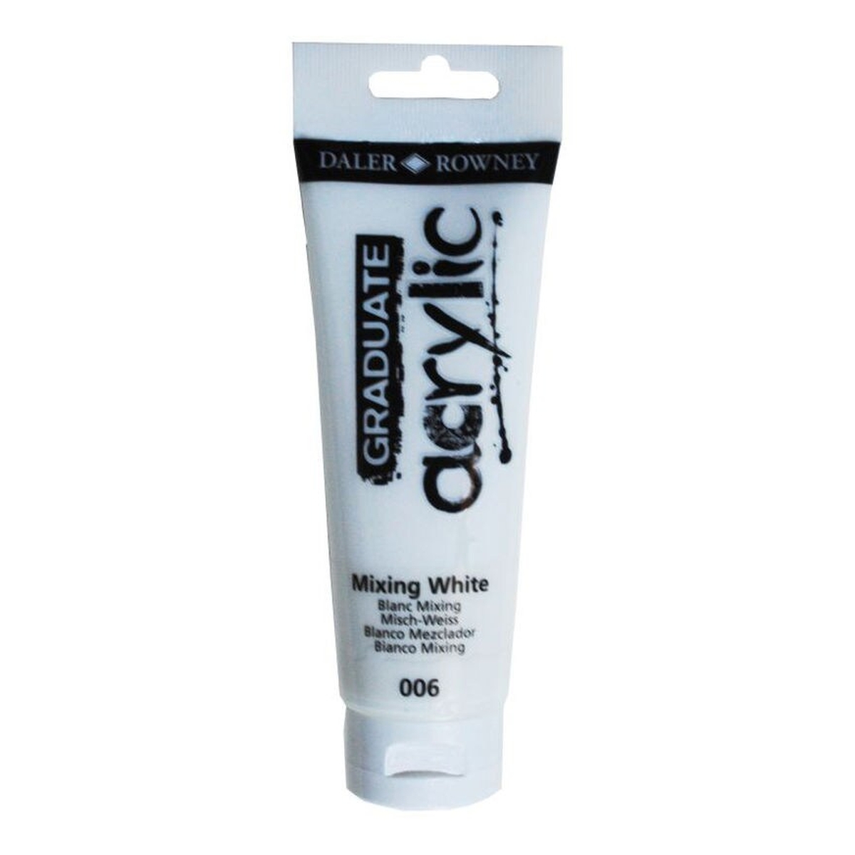 Daler-Rowney Graduate Mixing White Acrylic Paint 120ml