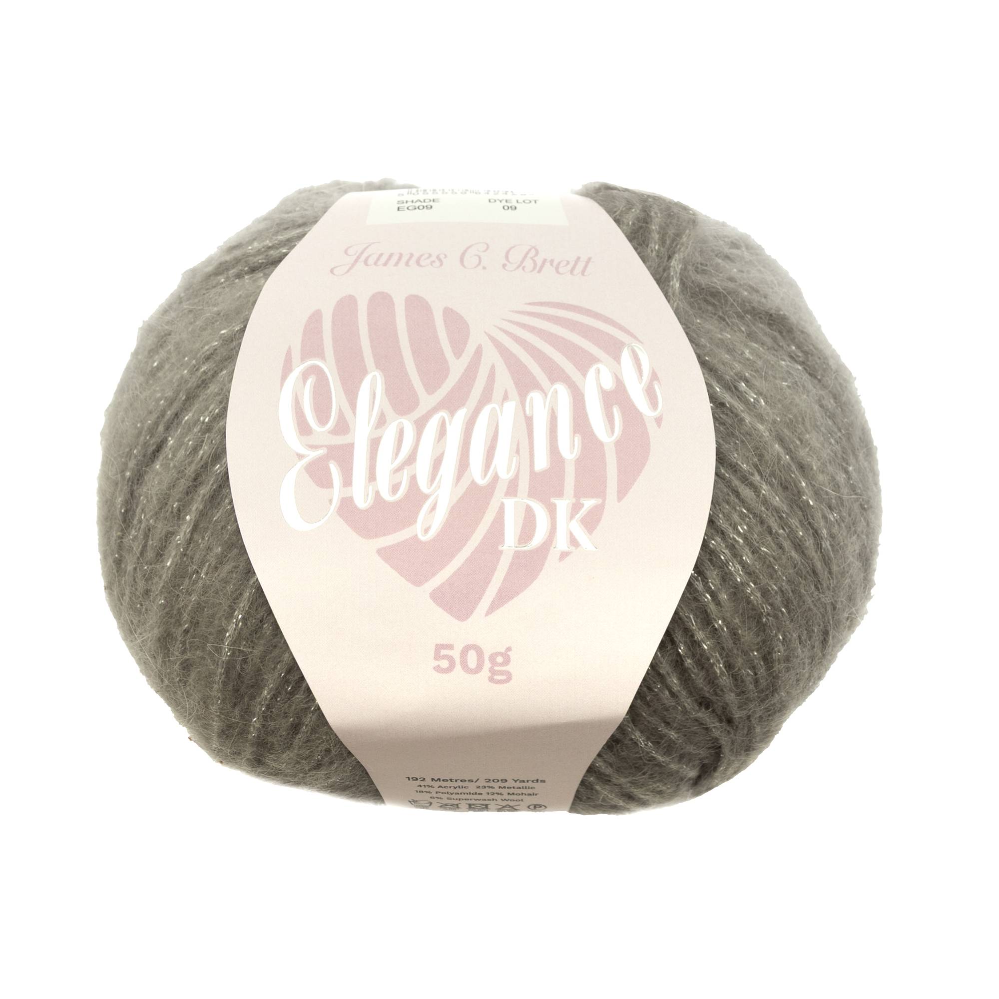 James C Brett Stylish Elegance DK 50g
