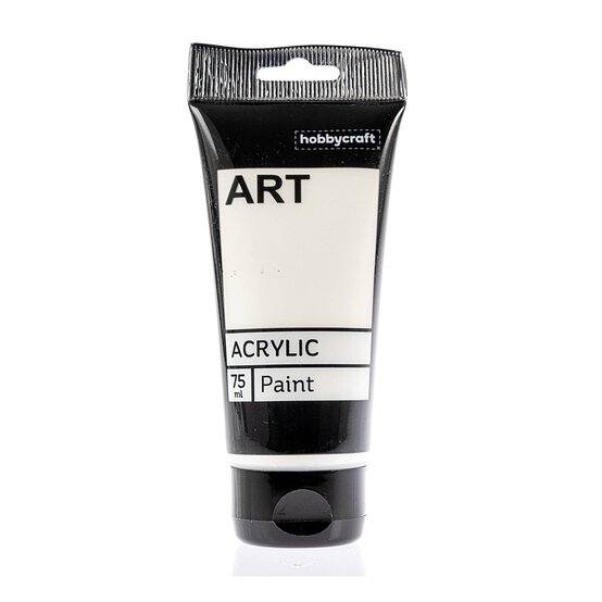 Ancient White Art Acrylic Paint 75ml