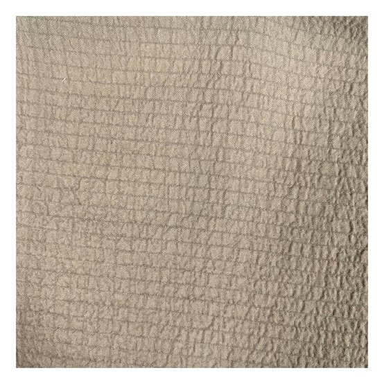 Beige Crinkle Plain Dyed Fabric by the Metre