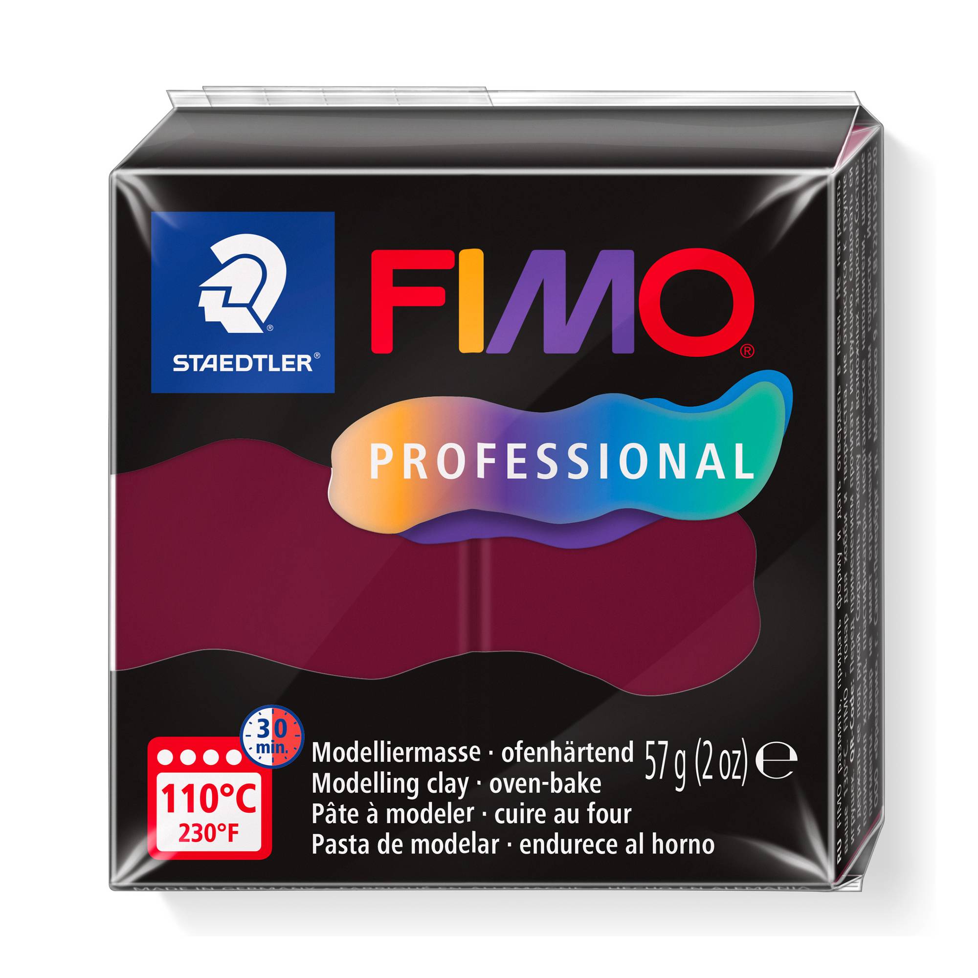 Fimo Professional Bordeaux Modelling Clay 57g