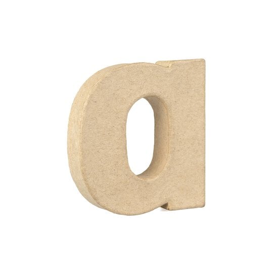 Lowercase Mini Mache Letter A