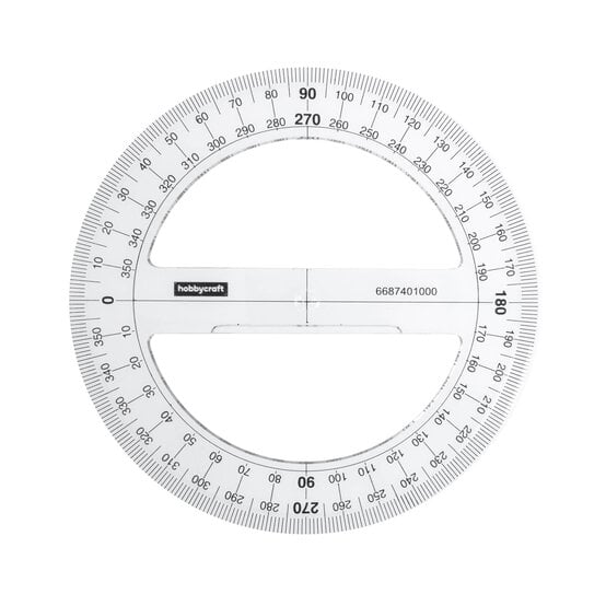 Circular Protractor 15cm