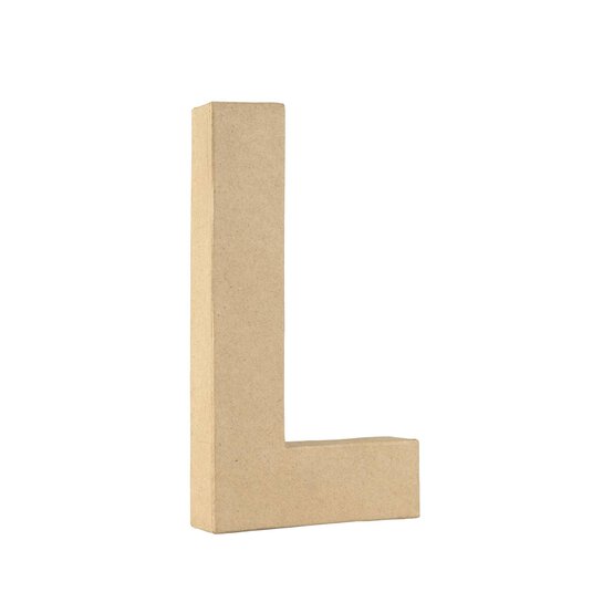 Mache Letter L 20cm