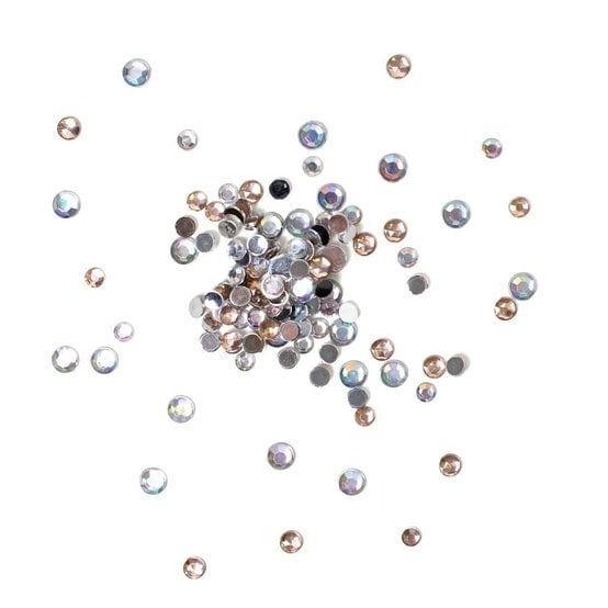 Rose Gold Assorted Round Gems 90g
