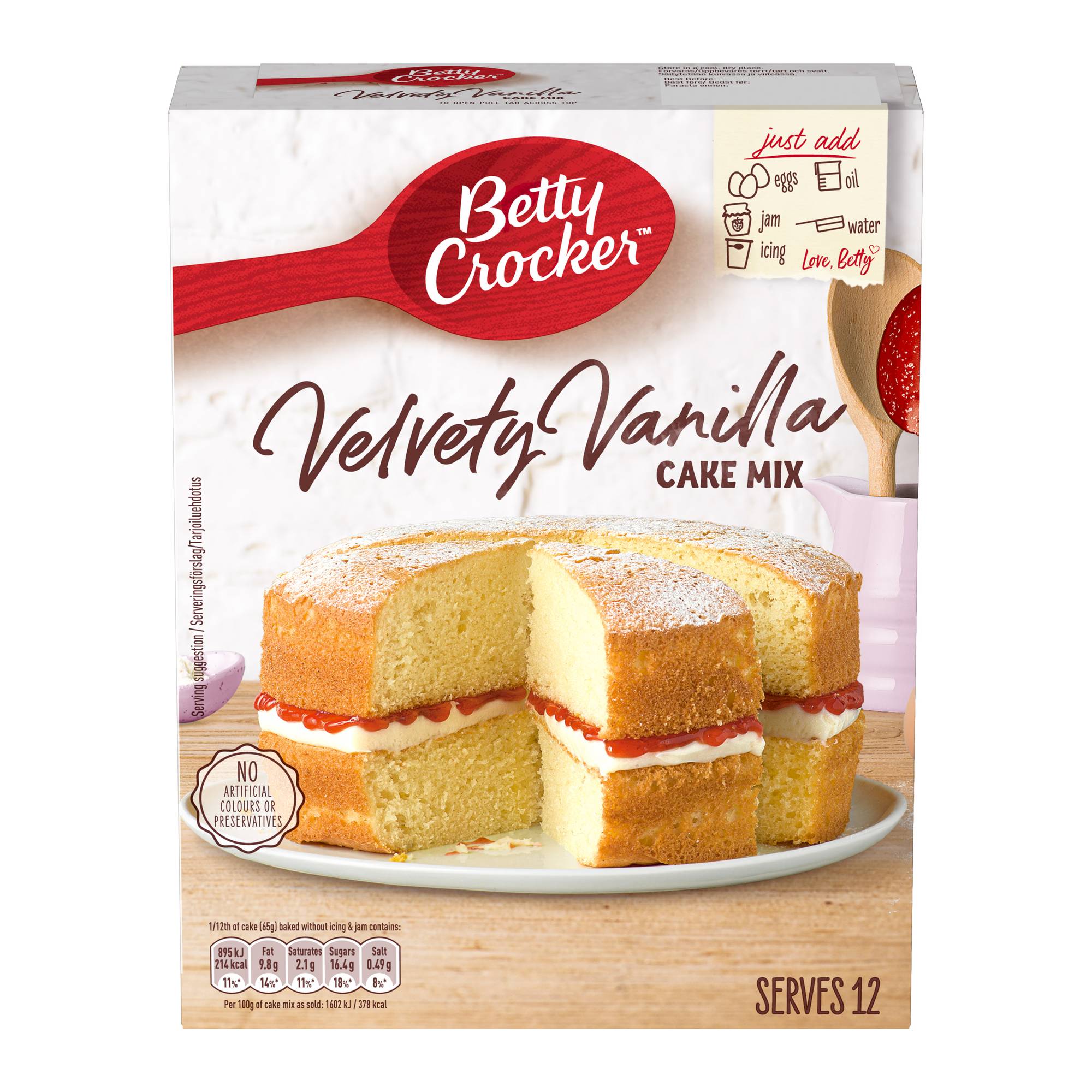 Betty Crocker Classic Vanilla Cake Mix