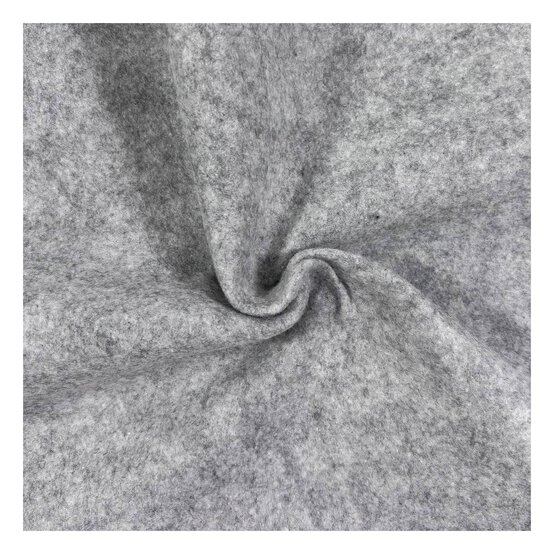 Dark Grey Felt Fabric by the Metre