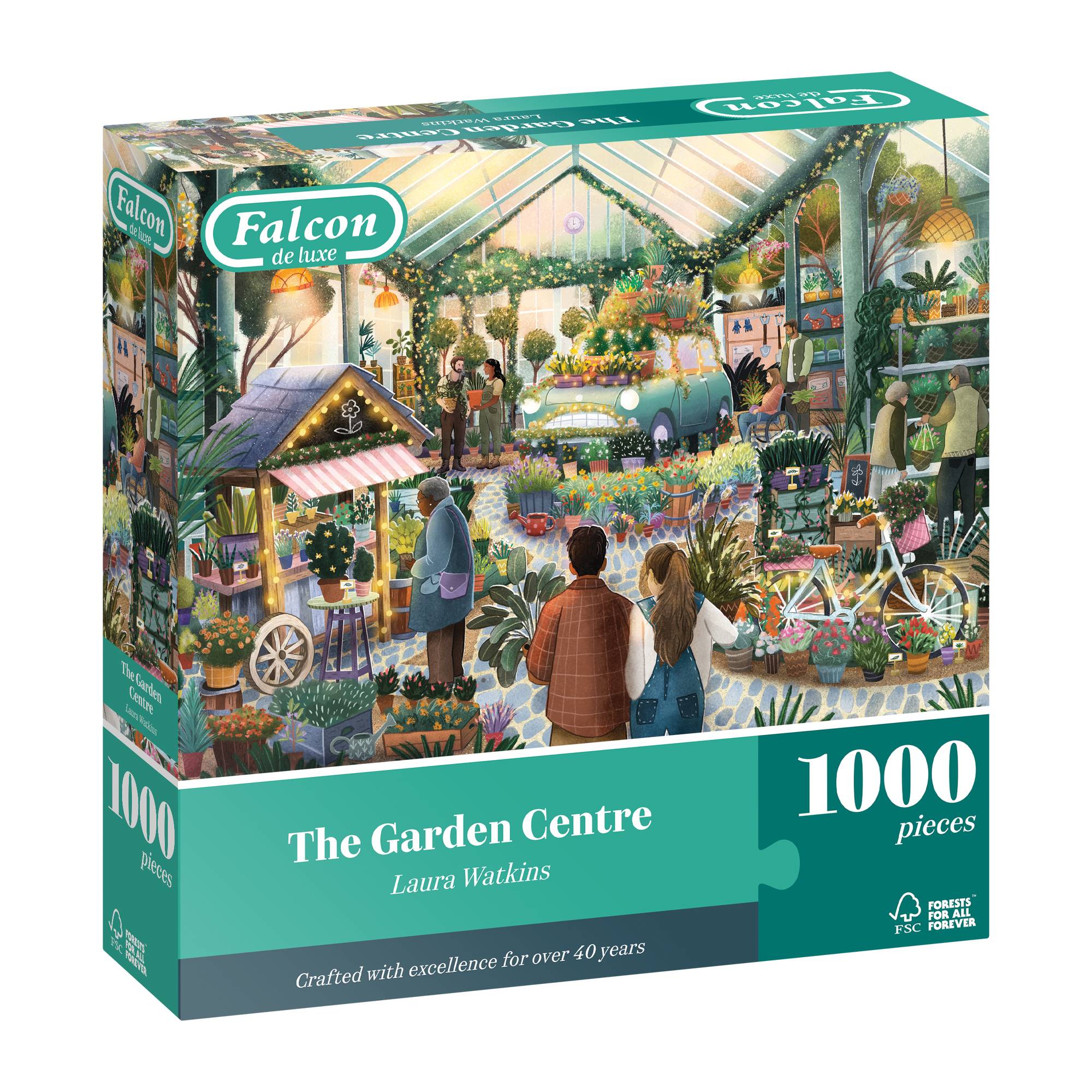 Falcon The Garden Centre Jigsaw Puzzle 1000 Pieces