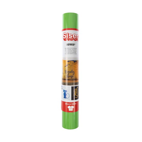 Siser Apple Green Easyweed Heat Transfer Vinyl 30cm x 50cm