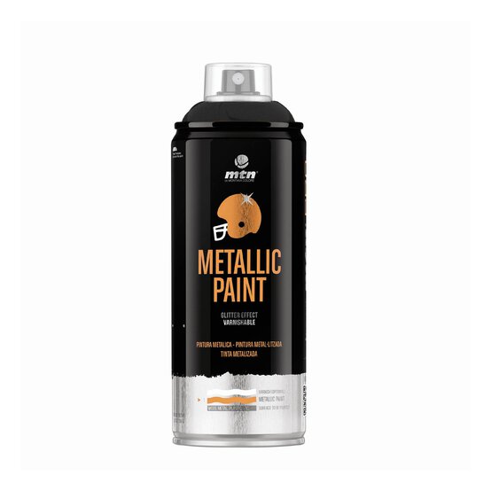 MTN WEPRO Black Metallic Paint 400ml