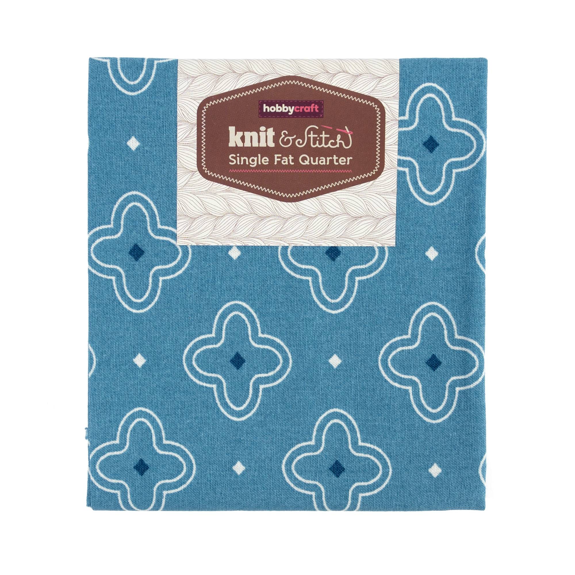 Denim Cross Single Cotton Fat Quarter