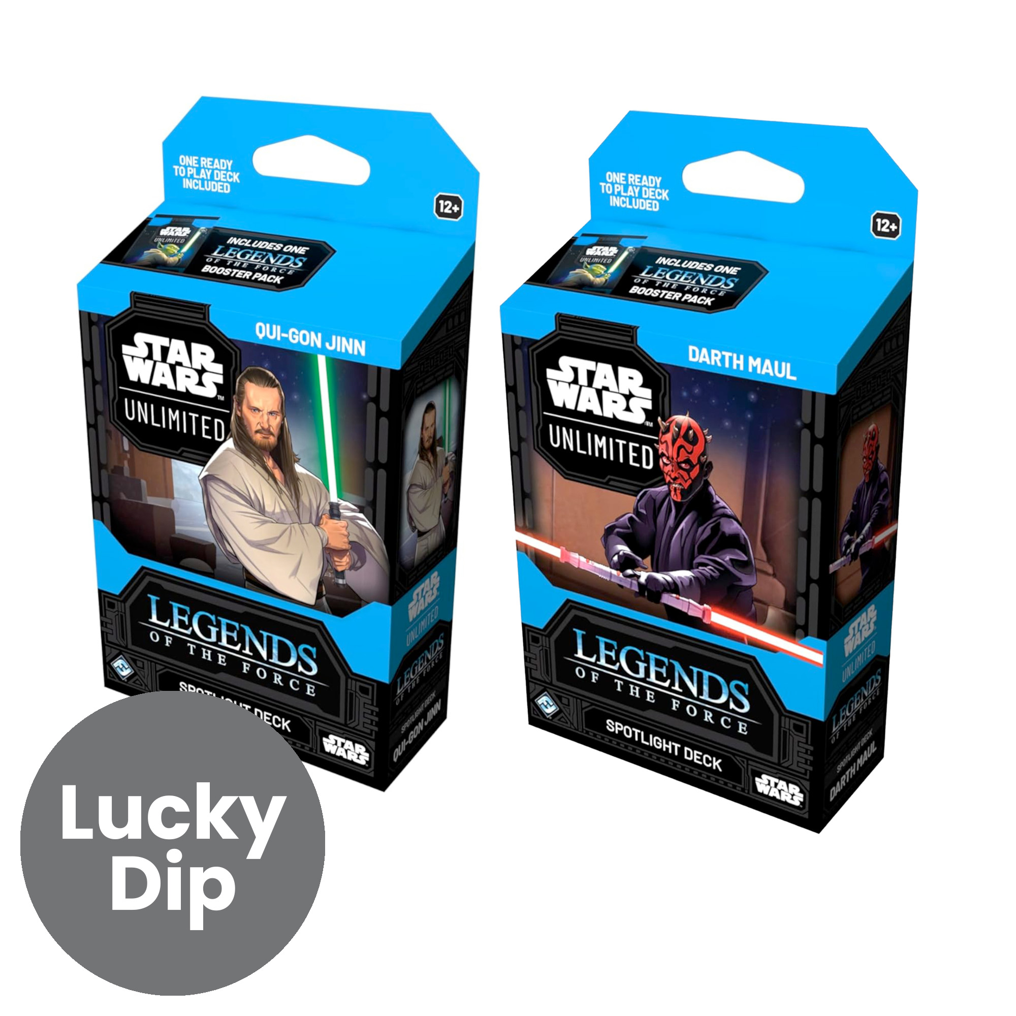 Assorted Star Wars: Unlimited Legends of the Force Spotlight Deck