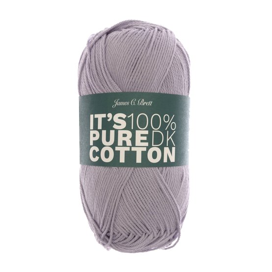 James C Brett Lilac It’s Pure Cotton Yarn 100g