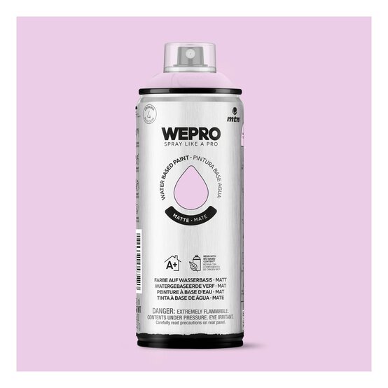 MTN WEPRO Dream Violet Matte Water-Based Spray Paint 400ml