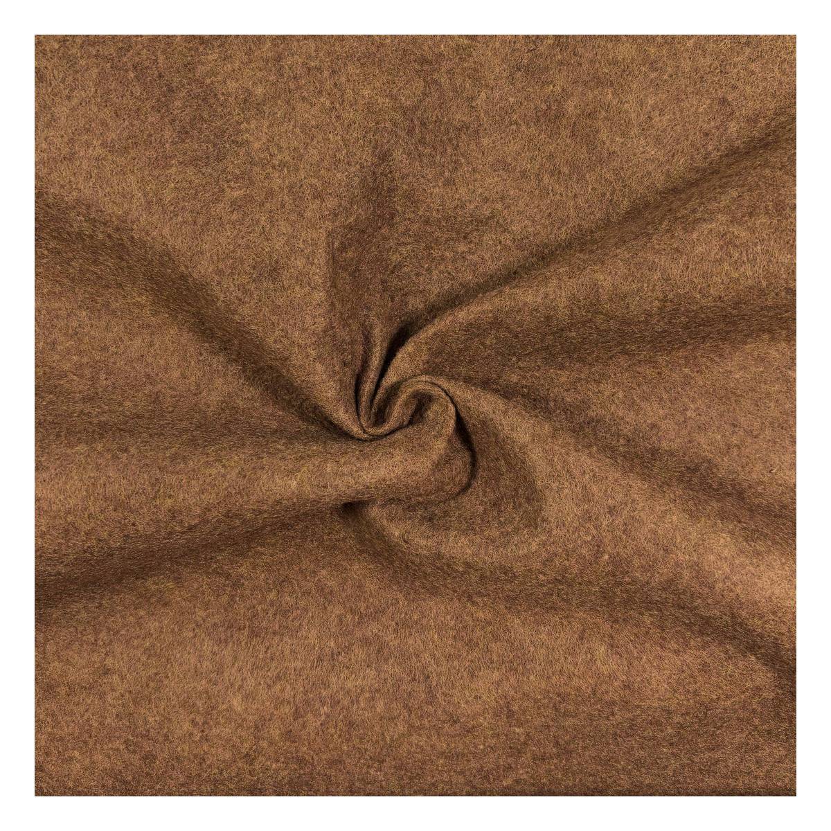 Tan Felt Fabric by the Metre
