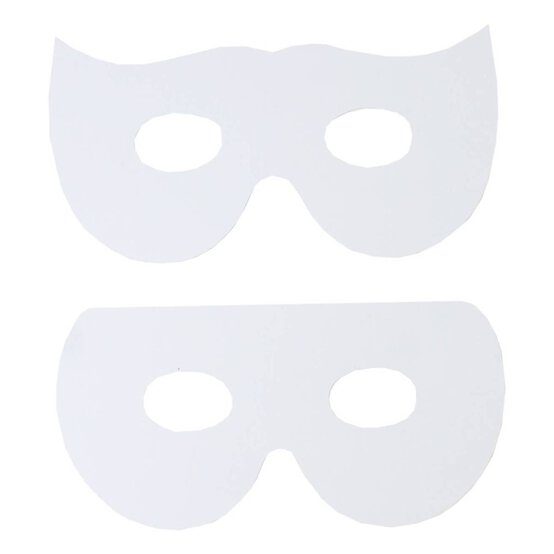 Mask Card Shapes 10 Pack