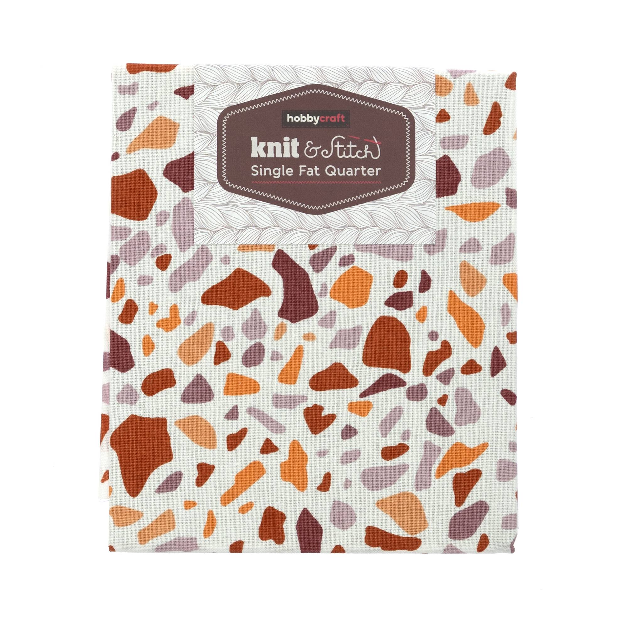 Mosaic Shape Single Cotton Fat Quarter