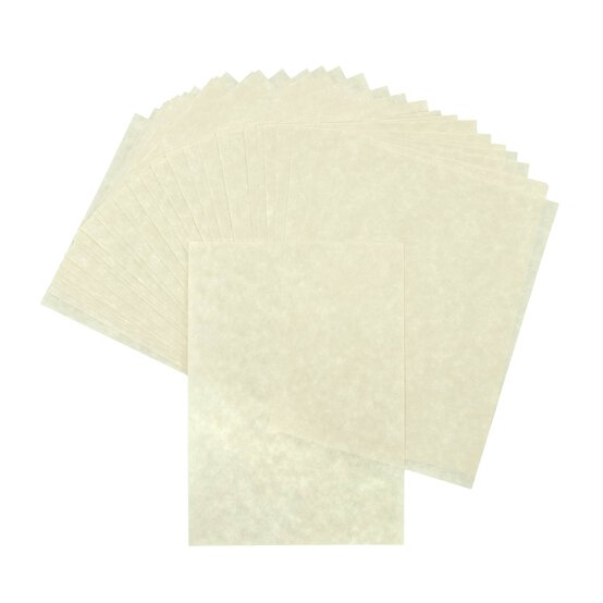 Cream Parchment Paper Writing Pad A4 40 Sheets