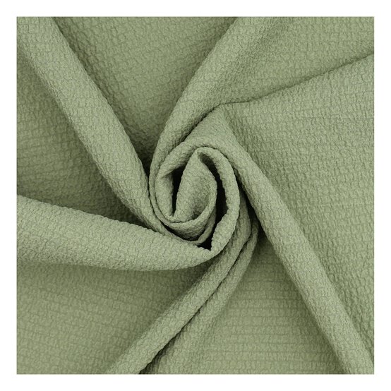 Stone Crinkle Plain Dyed Fabric by the Metre